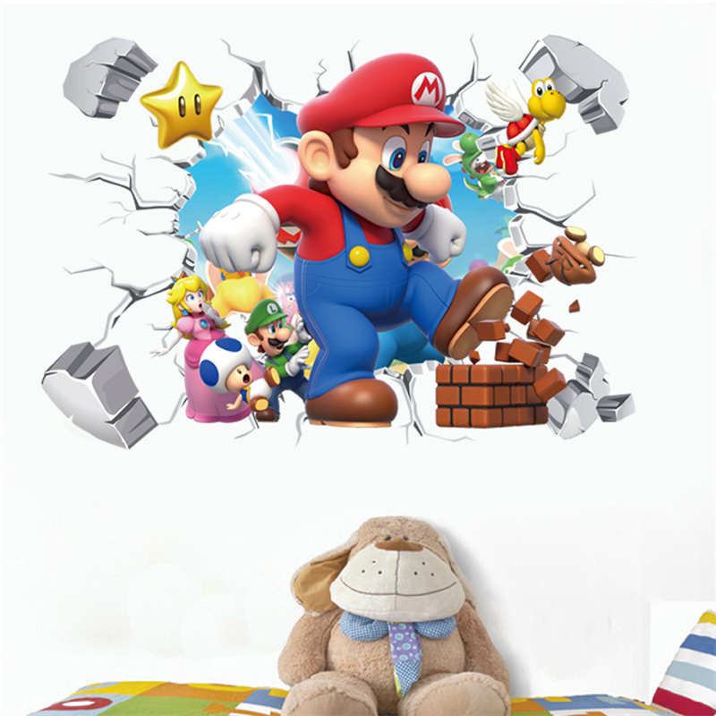 Baby Nursery Products - 3D 만화 애니메이션 게임 캐릭터 벽