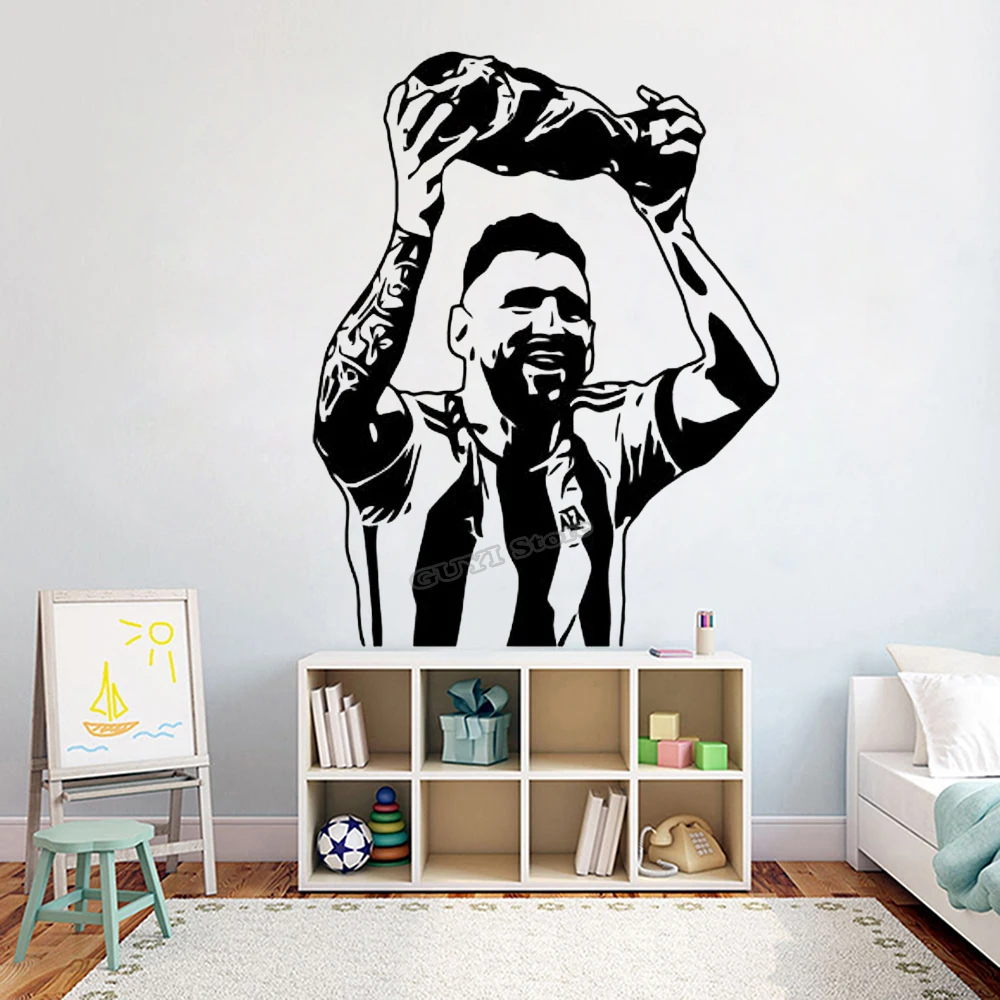 Baby Nursery Wall Decals - 메시 벽 스티커 비닐 데칼 축구