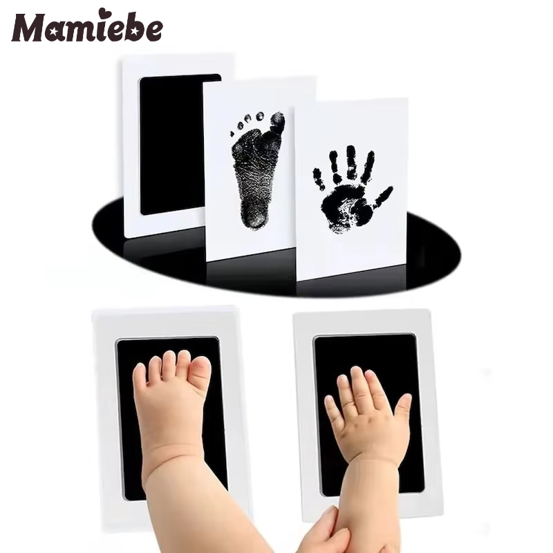 Footprint Ink Kit - 무독성 아기 손도장 키트: 신생아 발자국