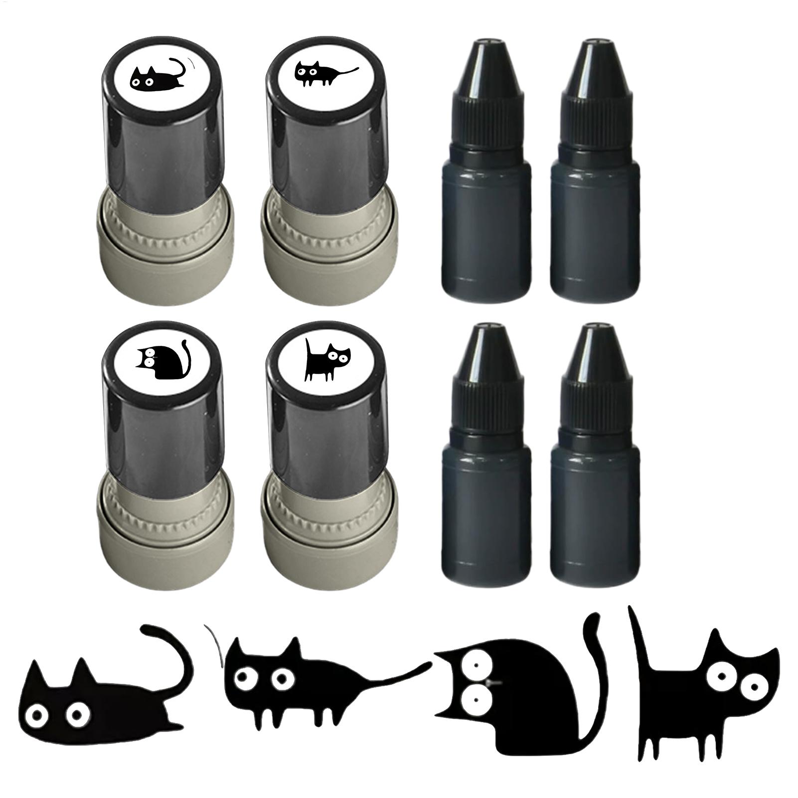 Footprint Ink Kit - 고양이 스탬프 셀프잉킹 DIY 스탬핑 용품