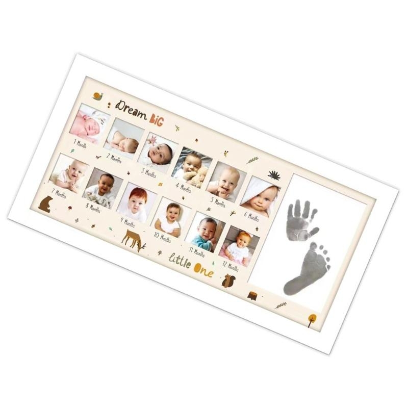 아기 성장 순간을위한 아기 첫해 그림 프레임 기록 손자 - Baby Nursery Picture Frames 리뷰 및 가격
