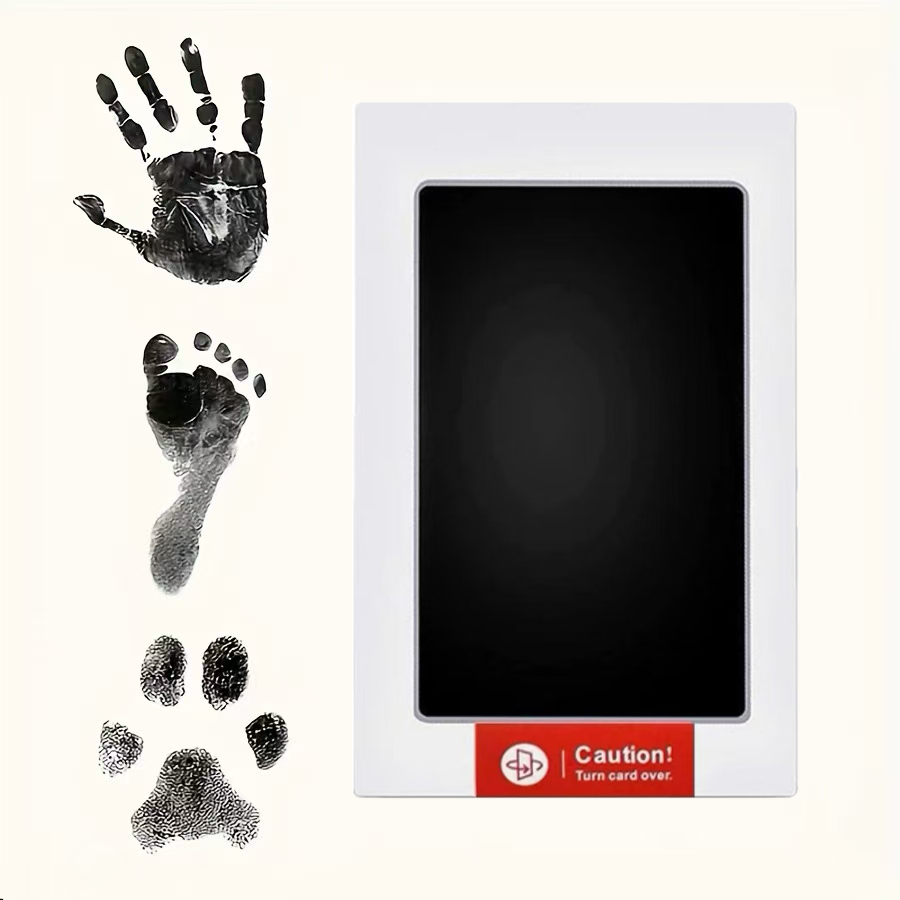 1세트 아기 손발자국 잉크패드 안전 무독성 노터치 피부 - Footprint Ink Kit 리뷰 및 가격