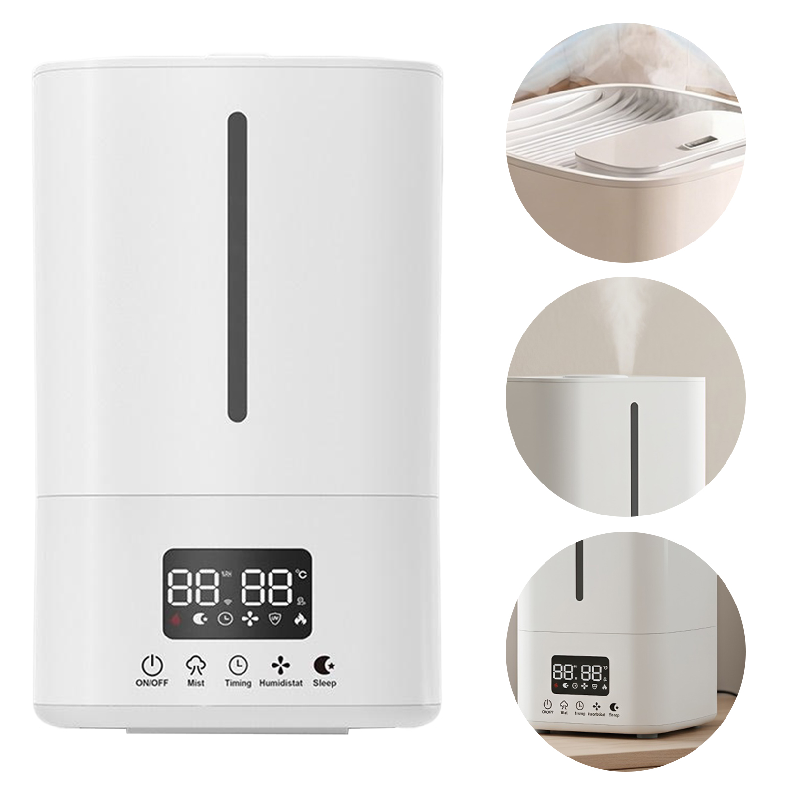 5L 스마트 가습기(공기청정기 포함) 쿨 미스트 가습기 - Baby Nursery Humidifier 리뷰 및 가격