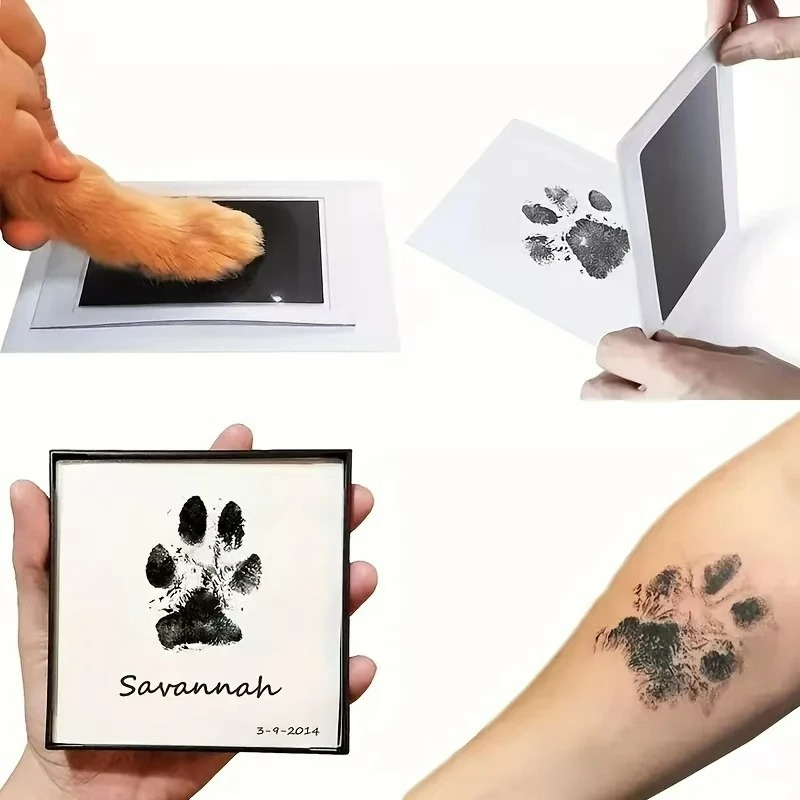 반려동물 손발자국 잉크패드 세트 1/2개, 안전 무독성 - Footprint Ink Kit 리뷰 및 가격