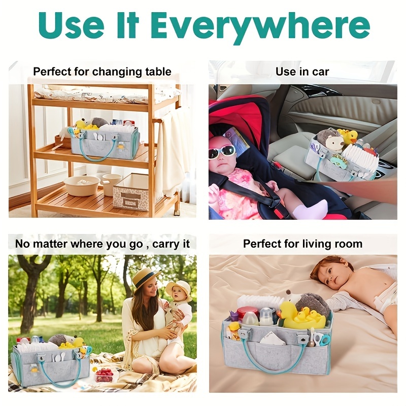 아기 기저귀 가방 대용량 유아 보육 바구니, 휴대용 엄 - Baby Nursery Equipment 리뷰 및 가격