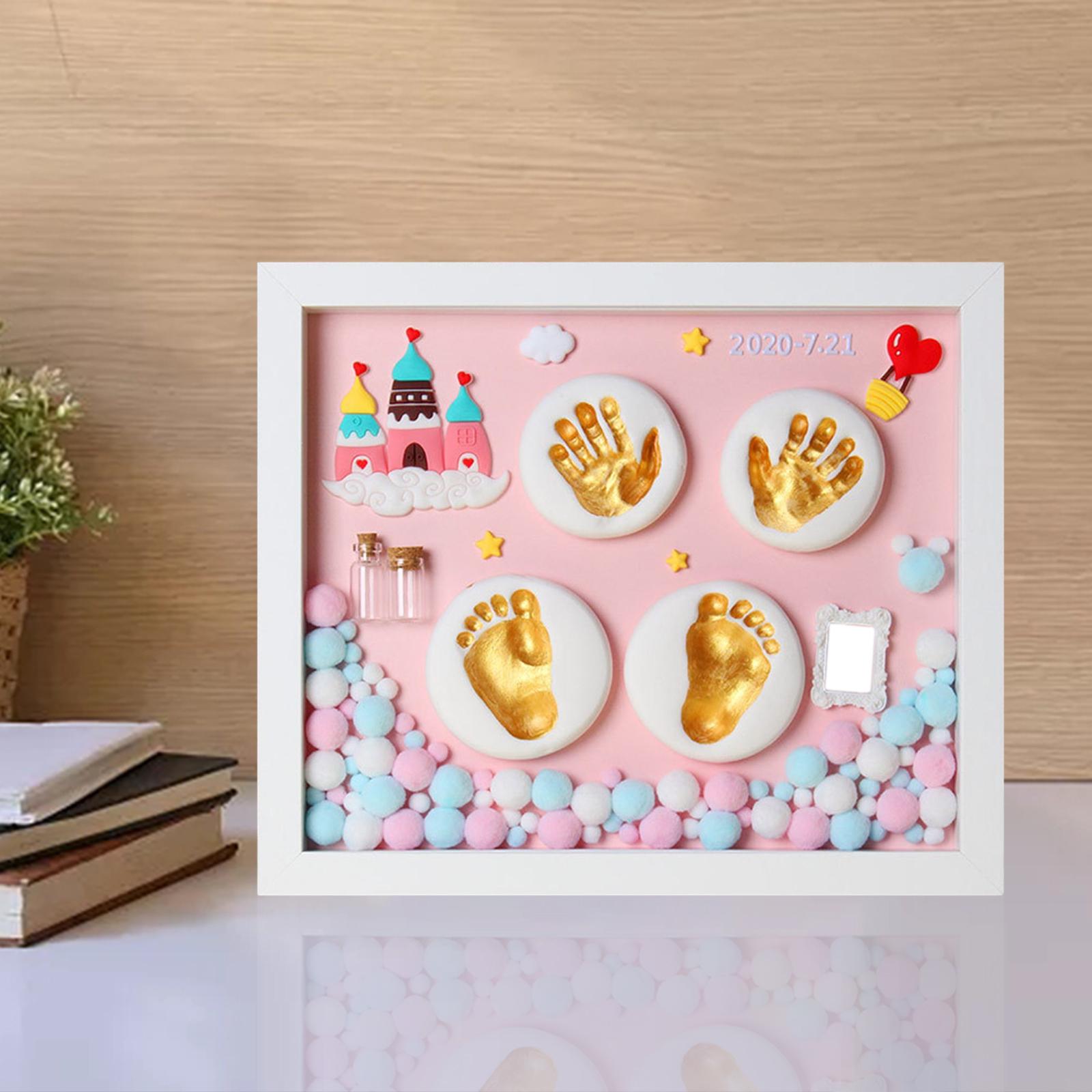 아기 사진 액자 발자국 & 손자국 키트 유아방 신생아  - Baby Nursery Picture Frames 리뷰 및 가격