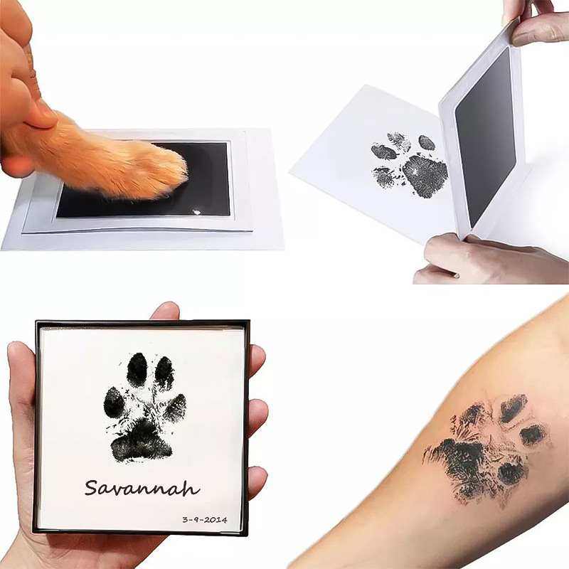 고양이 개 발 인쇄 잉크 키트 패드 안전 무독성 아기  - Footprint Ink Kit 리뷰 및 가격