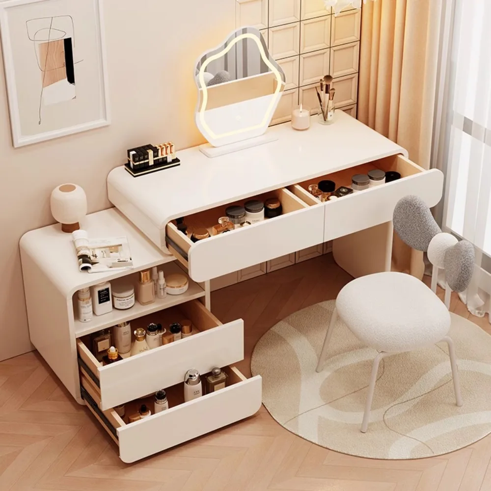 럭셔리 침실 화장대 소녀용 서랍형 모던 정리함 화장대  - Drawer Dresser White 리뷰 및 가격
