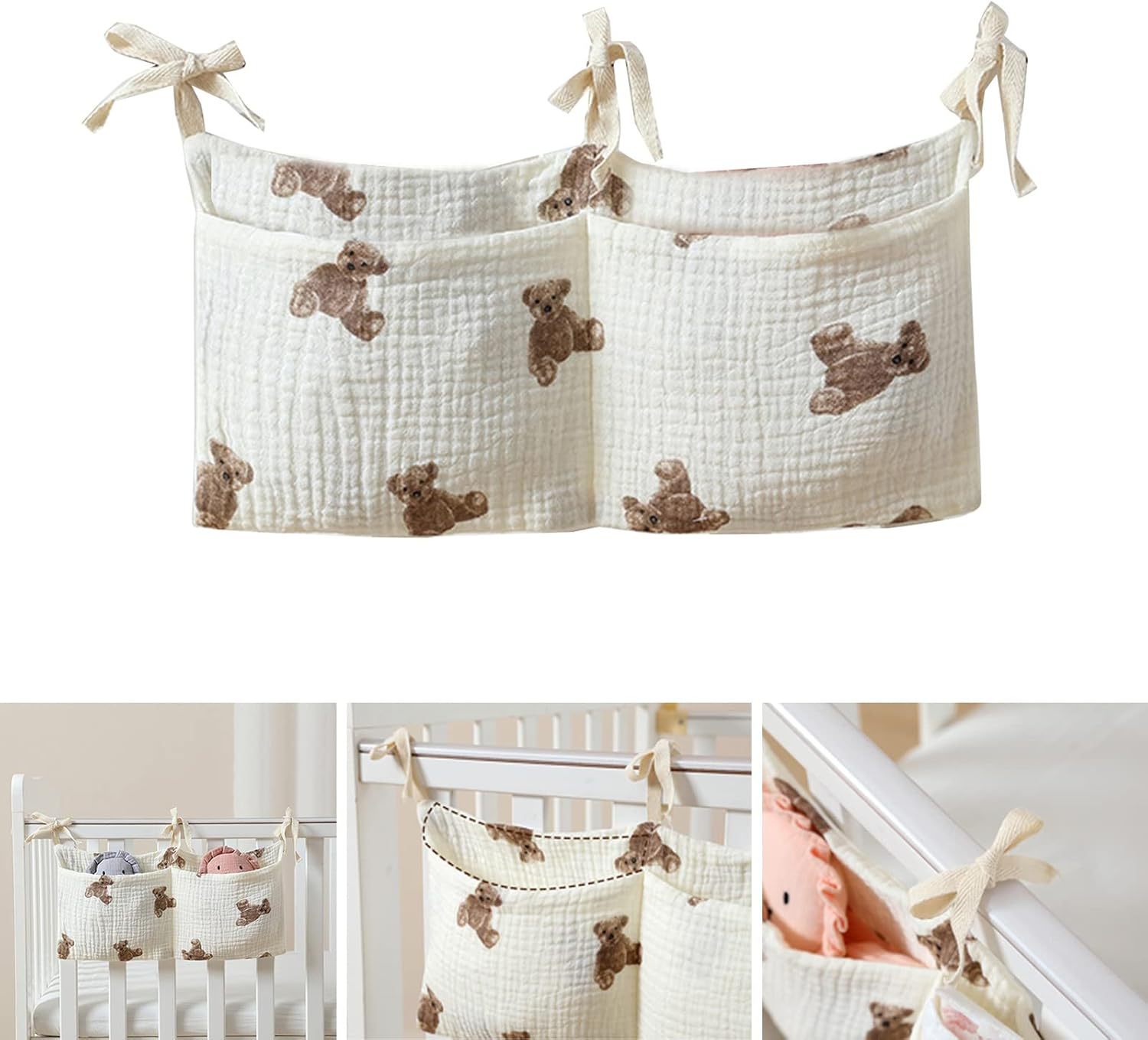 아기 어린이 침대 주최자 침대 캐디 침대 보관 가방 2 - Baby Nursery Products 리뷰 및 가격