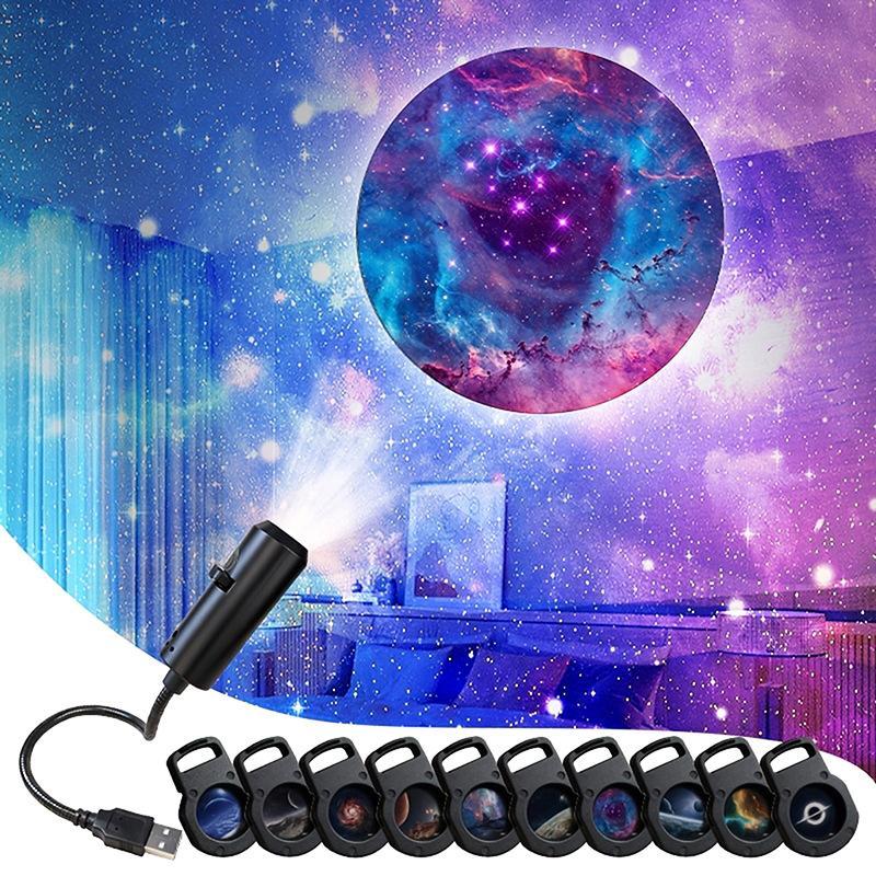 10-in-1 갤럭시 스타 프로젝터 라이트 유연한 구즈 - Night Light Projector Stars 리뷰 및 가격
