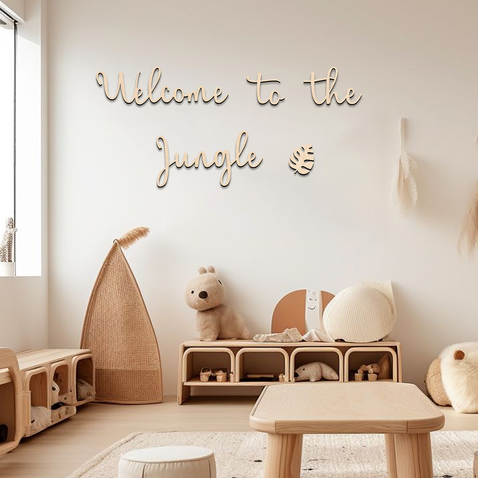 정글 나무 간판 - 아이 방 장식, 숲 유아실 벽 장식 - Baby Nursery Products 리뷰 및 가격