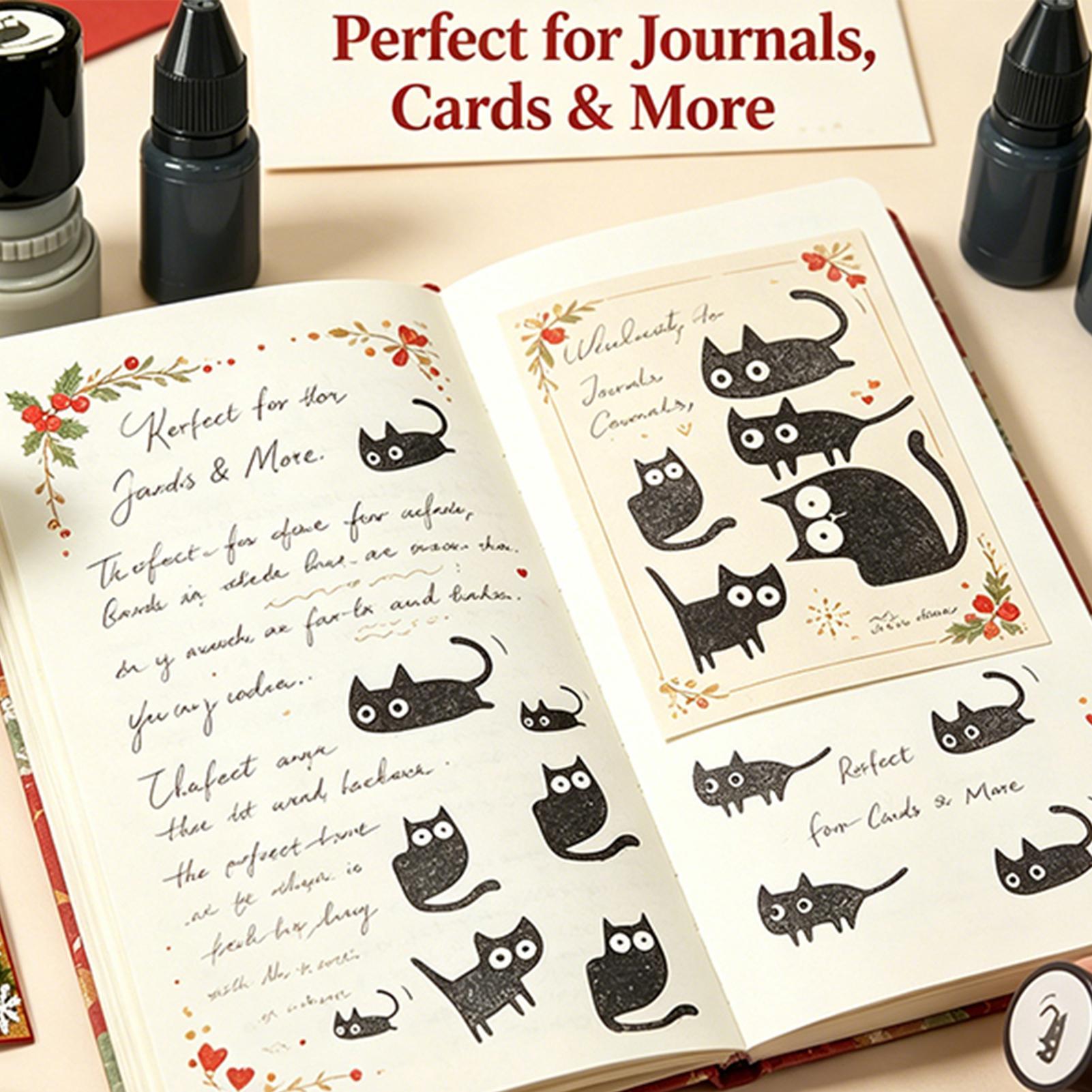 고양이 스탬프 셀프잉킹 DIY 스탬핑 용품 새끼 고양이 - Footprint Ink Kit 리뷰 및 가격