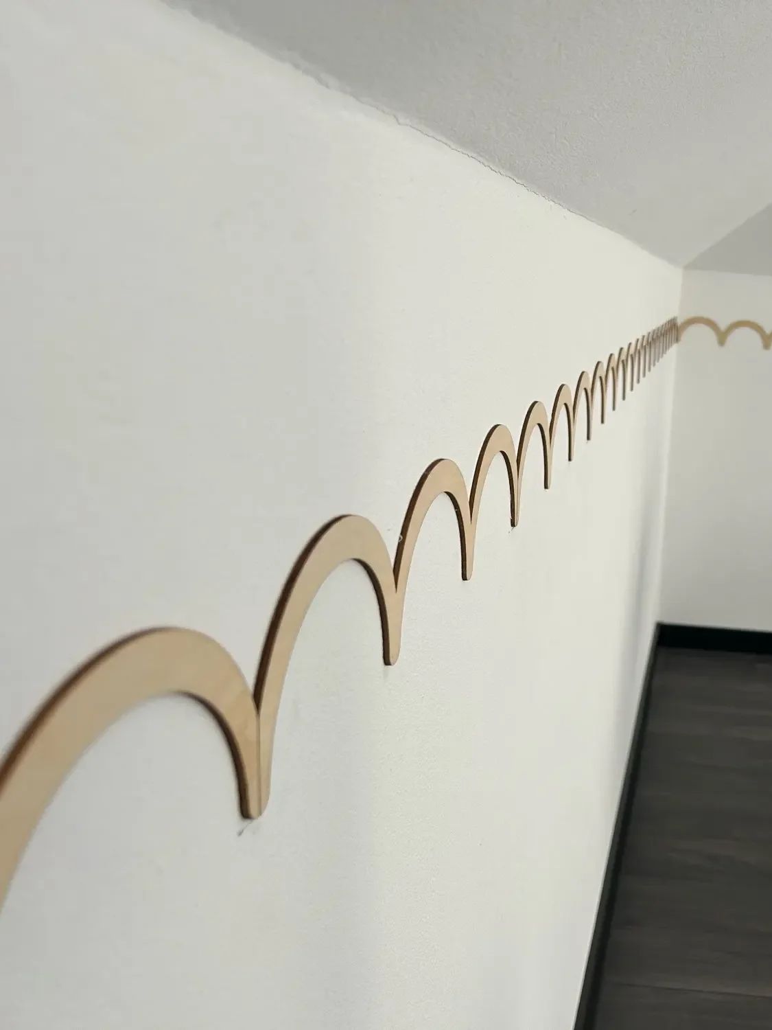 20개 스캘럽형 룸 테두리 장식, 추상 모양 벽 데칼, - Wall Decal Nursery 리뷰 및 가격